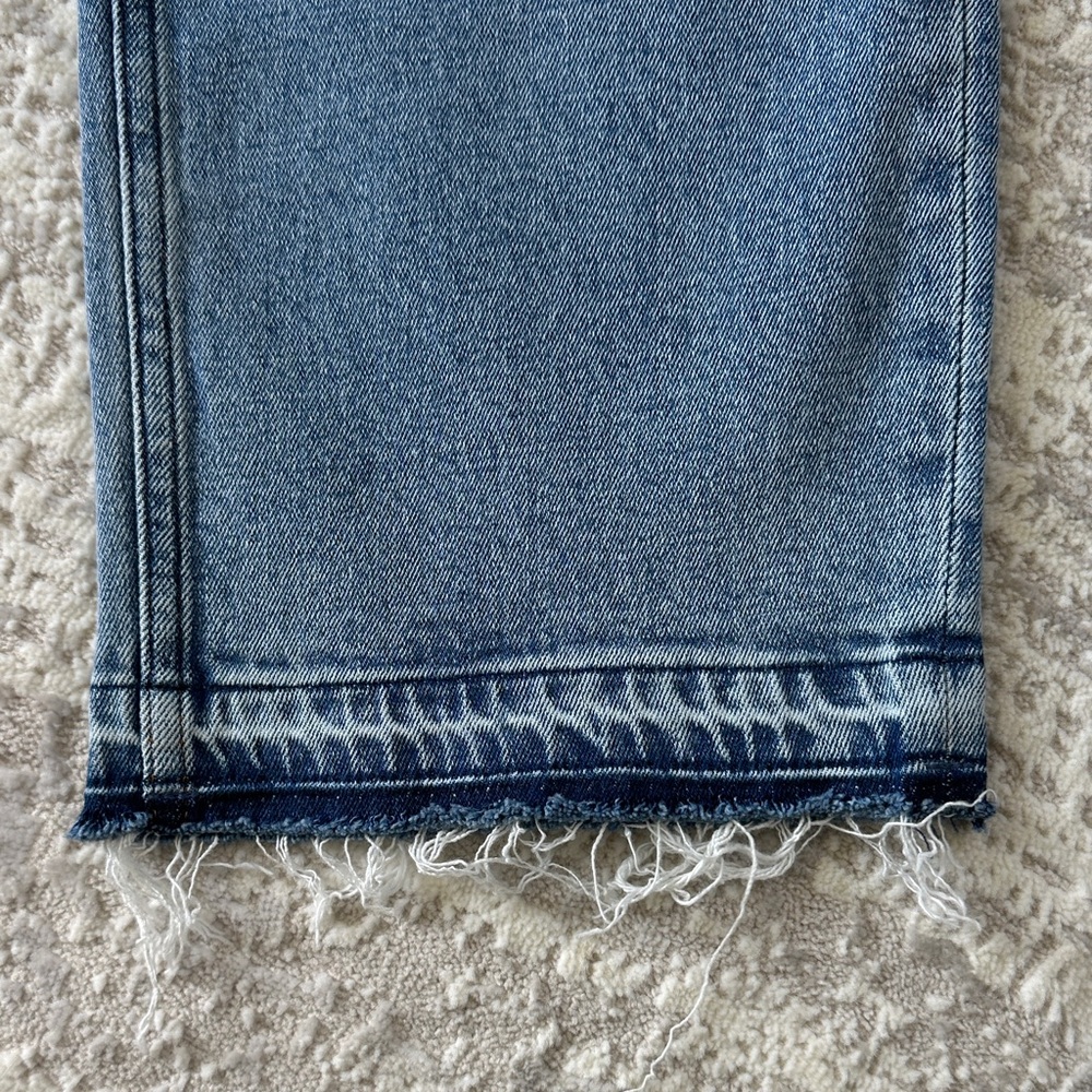 NWOT Abercrombie & Fitch Light Blue High Rise Jeans - Picture 3 of 4